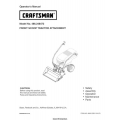 Sears Craftsman 486.248472 Front Scoop Tractor Attachment Operator's Manual 2007