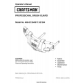 Sears Craftsman 486.421264 Professional Brush Guard Operator's Manual 2009