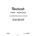 Beechraft Twin-Bonanza  C50 (CU-3S3 THRU CU-360) D50 (DU-l THRU DU-143) Parts Catalog 50-590041-5A2