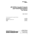 Collins APC-65F,H,J Autopilot Computer and FYD-65 Flight Guidance,Yaw Damper 2000 Repair Manual 523-0776307-KB411A