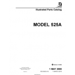 Cessna 525A Illustrated Parts Catalog 525APC18