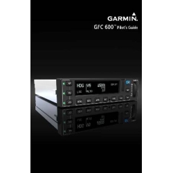 Garmin GFC 600 Pilot's Guide 190-01488-00