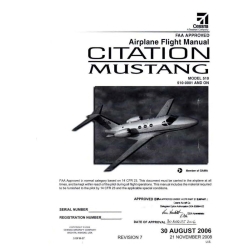 Cessna 510 Citation Mustang Flight Manual 510FM-07