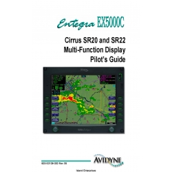 Avidyne EX5000C Cirrus SR20 and SR22 Multi-Function Dispaly Pilot's Guide 600-00108-000 Rev 06
