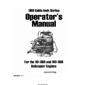 Lycoming for the VO-360 & IVO-360 Helicopter Engines 360 Cubic Inch Series Operator's Manual 60297-11