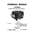 Lycoming Overhaul Manual 60298-3 O-360 & O-540 Series