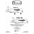 Beechcraft Sundowner 180 Sierra 200 Wiring Diagram Manual 169-590025-17A1
