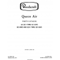 Beechcraft Queen Air 65 (LC-1 THRU LC-239) 80 and A80 Parts Catalog Rev.1982 65-590010-3D4 $29.95