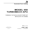 Cessna Model 650 Turbomach T-62T-40C3A APU Illustrated Parts Catalog 65APUPC03