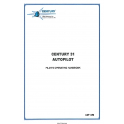 Century 31 Autopilot Pilot's Operating Handbook 68S1024