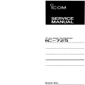 ICOM IC-725 HF All Band Transceiver Service Manual