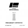  Piper PA-28 Cherokee Service Manual Part Number 753-586 _v2008