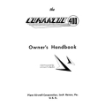 Piper PA-24-400 Comanche Owner's Handbook 753-598