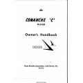 Piper Comanche C PA-24-260 Owner's Handbook Part No. 753-774