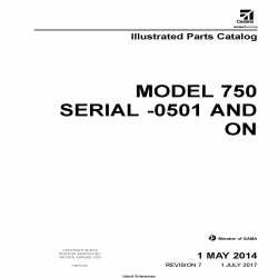 Cessna Model 750 (Serial -0501 AND ON) Illustrated Parts Catalog 75PCC07