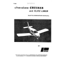  Piper Cherokee Cruiser & Flite Liner Pilots Operating Manual P/N 761-555