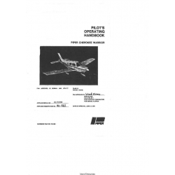 Piper Cherokee Warrior Pilot's Operating Handbook 761-623