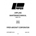Piper Archer II & III Maintenance Manual PA-28-181 $13.95 Part # 761-679