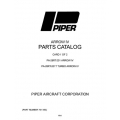 Piper Arrow IV Parts Catalog PA-28RT-201 & PA-28RT-201T Part # 761-693