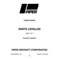 Piper Dakota Parts Catalog PA-28-201T $13.95 Part # 761-701
