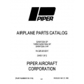 Piper Saratoga SP, Turbo Saratoga SP & Saratoga II HP PA-32R-301/301T Parts Catalog $13.95 Part # 761-718