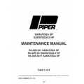 Piper Saratoga SP/II HP Maintenance Manual PA-32R-301/32R-301T Part # 761-719