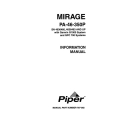 Piper Malibu Mirage G1000 PA-46-350P Information Manual 767-082