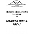 Citabria Model 7GCAA Flight Operations Manual