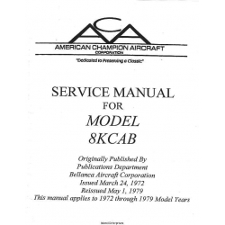 Bellanca 8KCAB Service Manual
