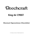 Beechcraft King Air C90GT Normal Operations Checklist