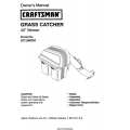 Sears Craftsman 917.249791 42" Mower Grass Catcher Owner's Manual
