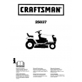 917.25037 13.5 HP Instruction Manual Sears Craftsman