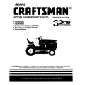 917.250520 19.5 HP Owner's Manual Sears Craftsman