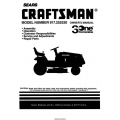 917.252520 15.0 HP Owner's Manual Sears Craftsman