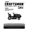 917.252532 15.0 HP Owner's Manual Sears Craftsman