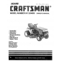 917.254850 14 HP Owner's Manual Sears Craftsman