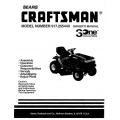 917.255440 12.5 HP Owner's Manual Sears Craftsman