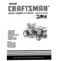 917.255450 14.0 HP Owner's Manual Sears Craftsman