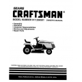 917.256501 13.5 HP Owner's Manual Sears Craftsman