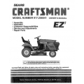 917.256541 15.0 HP Owner's Manual Sears Craftsman