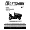917.256552 15.0 HP Owner's Manual Sears Craftsman