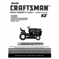 917.256611 15.5 HP Owner's Manual Sears Craftsman $4.95