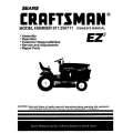 917.256711 18.0 HP Owner's Manual Garden Tractor Sears Craftsman