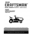 917.257573 15.0 HP Owner's Manual Sears Craftsman