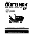 Sears Craftsman 917.259330 15.5 HP Tractor Owner's Manual