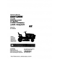 Sears Craftsman 917.270613 15.5 HP Electric Start 42" Mower 6 Speed Transaxle Lawn Tractor Owner's Manual