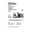 917.270662 15.5 HP Electric Start 42" Mower Automatic Lawn Tractor Sears Craftsman