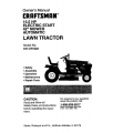 917.271022 15.5 HP Electric Start 42" Mower Automatic Lawn Tractor Sears Craftsman