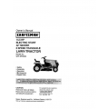 917.271532 14.5 HP Electric Start 42" Mower 6 Speed Transaxle Lawn Tractor Sears Craftsman
