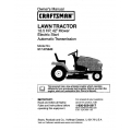 917.275643 18.5 HP 42" Mower Electric Start Automatic Transmission Owner's Manual Lawn Tractor Sears Craftsman